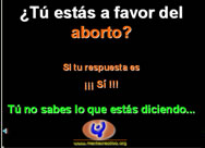 ¿Estas a Favor del Aborto? 