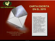 AGUA Carta 2070