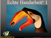 Echte Handarbeit