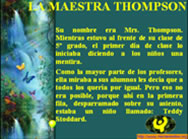 La Maestra Thompson 