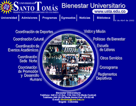 Bienestar Universitario | Universidad Santo Toms